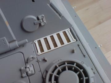 Motorraumabdeckung Detail 2