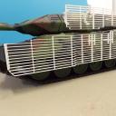 Leopard 2A6M Gitterschutz