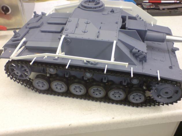 Side skirt kit StuG III